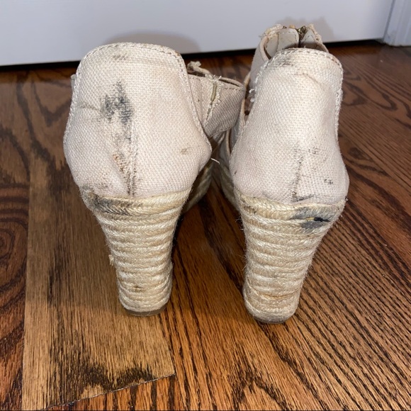 Nude summer wedges - Picture 4 of 8